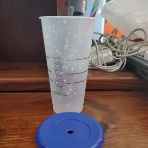 Starbucks confetti cup